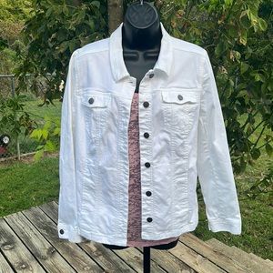 Cute White Jean Jacket